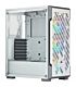Corsair iCUE 220T RGB Airflow Tempered Glass Mid-Tower Smart Case ? White