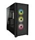 Corsair iCUE 5000X RGB Tempered Glass Mid-Tower ATX PC Smart Case ? Black