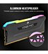 Corsair VENGEANCE� RGB PRO SL 16GB (2 x 8GB) DDR4 DRAM 3600MHz C18 Memory Kit; 18-22-22-42; 1.35; Black