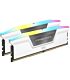 Corsair Vengeance RGB 32GB (2x16GB) DDR5-6000 288 pin 1.4V CL40 Memory White