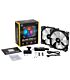 Corsair ML140 PRO RGB LED 140MM PWM Premium Magnetic Levitation Fan Dual Fan Pack with Lighting Node PRO