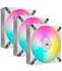 Corsair AF120 RGB Elite 120mm fluid Dynamic RGB fan with AirGuide - Triple pack