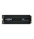 Crucial T705 4TB M.2 NVMe Gen5 with Heatsink NAND SSD