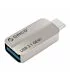Orico USB Type-C to USB-A 3.1 ChargeSync On The Go Adapter - Silver