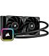 Corsair H100i Elite RGB 240mm CPU water cooling - Copper waterblock