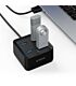 Orico 4 Port USB3.0 Ultra-Mini Hub Black