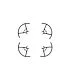 Tello Propeller guards Pair 2 Protect the Propellers and aid in flight safety