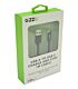 GIZZU USB2.0 A to USB-C 1m Cable Black