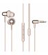 1MORE Stylish E1025 Dual-Dynamic Driver 3.5mm In-Ear Headphones - Gold