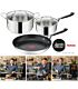 Jamie Oliver Kitchen Essential Stainless Steel 5 Piece