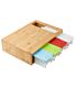 Eiger � Bernese Bamboo Cutting Board with Prep Storage