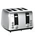 EIGER Geneva 4 Slice Stainless Steel Toaster - SS