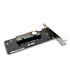 EKWB M.2 NVME MEMORY COOLING MODULES WITH NICKEL DESIGN UNIVERSAL PASSIVE COOLER FOR NVME MODULES (3830046991799)