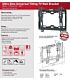 Ellies Ultra slim Universal Tilting TV Wall Bracket for 14