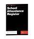 RBE School Attendance Register - A4 Soft Cover - 12 months