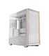 Antec FLUX Mid-Tower E-ATX Gaming Chassis Wood Front Panel - White