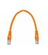 Linkbasic 22cm UTP Cat5e Flylead Orange