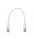 Linkbasic 22cm UTP Cat5e Flylead White