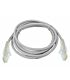 Linkbasic 2 Meter UTP Cat6a Patch Cable Grey