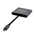 Gizzu 4-in-1 Type-C to Dual HDMI Hub