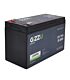 Gizzu 12V 7AH LiFePO4 Replacement Battery