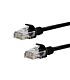 Gizzu Cat6 UTP Fly Lead Ethernet Network Cable 1m � Black
