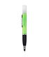 Geeko 3 in 1 Sanitizer Spray Stylus and Blue ink Pen- 3 Functions-Refillable Sanitizer Container with Spray Nozzle Green