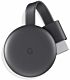 Google Chromecast V3 1080p HDMI Streaming Dongle in Retail Packaging