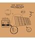 Gizzu 100W Solar Panel Glass