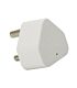 GIZZU 2 x USB 3-Prong Wall Charger White