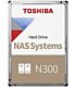 Toshiba N300 3.5-inch 4TB Serial ATA NAS Hard Drive