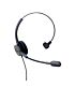 Calltel HW528N Mono-Ear Noise-Cancelling Headset + USB Quick Disconnect Cable