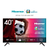 Hisense 40 inch Full HD LED TV with Digital Tuner