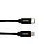 Kanex USB-C to Lightning 1.2m Durabraid Cable Black