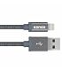 Kanex Lightning USB ChargeSync Premium 3m Cable Space Grey