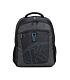 Kingsons 15.4 inch Laptop Backpack with Key Chain - Black