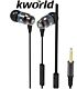 Kworld KW-S23 In-Ear Elite Mobile Gaming Earphones Stereo Silicone Earbuds