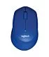 Logitech - M330 Silent Cordless Notebook Optical Mouse - Blue