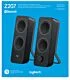 Logitech - Z207 2.0 Stereo Computer Speakers with Bluetooth