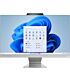 ASUS M3400WFAK-58512W0W AIO Advanced M3400 AMD Ryzen 5 7520U 4.30GHz 4-Core 23.8 inch Full HD (1920x1080) Anti-glare 8GB(On-Board) LPDDR5 512GB M.2 NVMe SSD Windows 11 Home White All-In-One Desktop PC