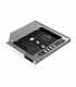 Orico 9.0mm/9.2mm/9.5mm SATA3.0 Optical Caddy Drive - Silver