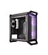 Cooler Master Masterbox Q300P Micro ATX Black Windowed Handles 2x120mm RGB Fans Installed RGB Controller Included
