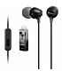 Sony EX15AP In-Ear Headphones with Mic for iPhone- Android - Blackberry Black