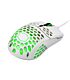 Cooler Master MM711 RGB Matte White Ultra Light 53g Gaming Mouse UltraWeave Paracord Cable Pixart PMW3389 Sensor PTFE Skates