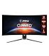 MSI MPG ARTYMIS 343CQR 34" Gaming Monitor 3440x1440 (UWQHD)VA 165Hz FreeSync Premium HDR 400 HDMI Displayport USB C Tilt Swivel Height Adjustable