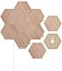 Nanoleaf Elements Hexagons 3 Pack - Birchwood - Global - Panels Only