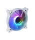 Raidmax NV-IT120FW 120mm ARGB Case Fan - White