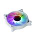 Raidmax NV-IT120FW 120mm ARGB Case Fan - White