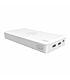 Romoss Pulse 20 20000mAh Input: Micro USB 5V 2.1A|Output: 1 x USB 5V 2.1A|1 x USB 5V 1A Power Bank - White