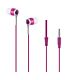 Pro Bass Swagger Series-Loose Auxiliary earphone with Mic- Pink